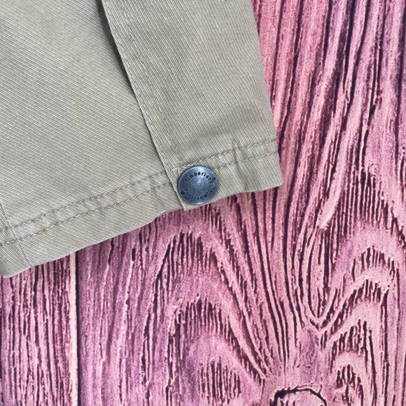 Timberland Abington Rugged Military Jacket Men's Size XL Tan/Khaki 4802J - Picture 6 of 11